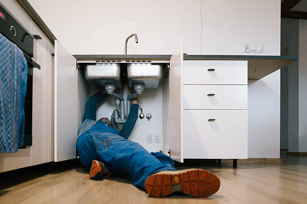 Professional Drain Cleaning technician working in Royston, GA